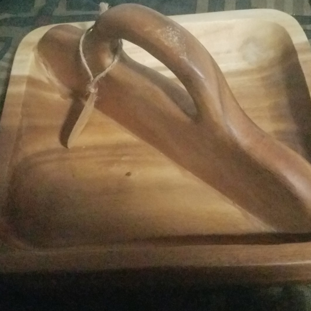 Wooden tray